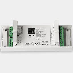 Açıq qapaqlı və klemli DALI dimmer