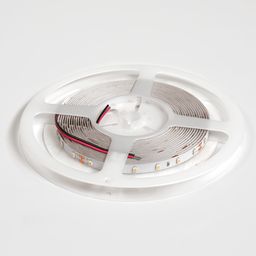 LED lent LUX, 3528, 60 LED/m, 4,8 Vt/m, 24V, IP33, İsti ağ (2700K), DSG360-24-WW-33
