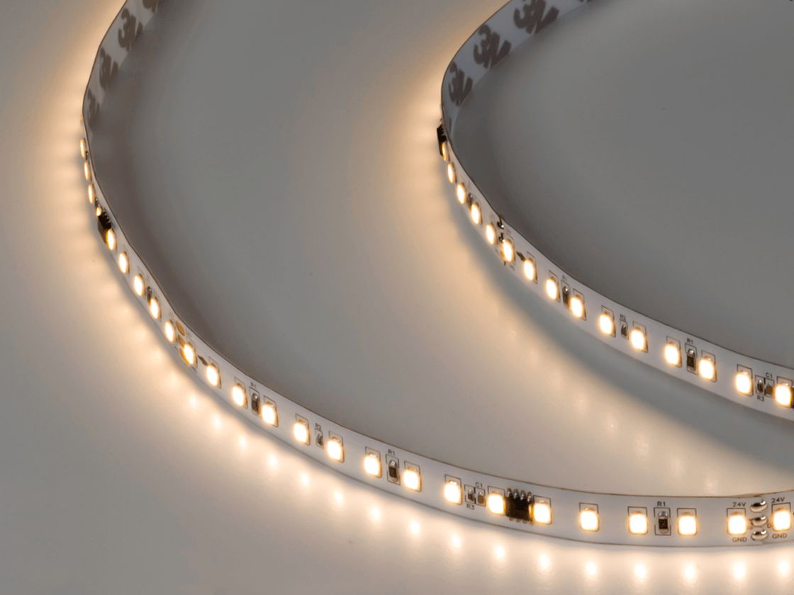 SPI LED lent Neytral ağ 24V IP20 11Вт/м 120 LED/м SMD2835 SWG2120-24-11-NW-SPI-M