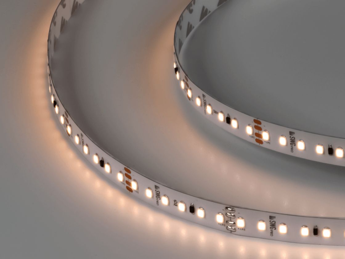 LED lent PRO 2835, isti ağ, SWG2P120-CC-24-9.6-WW