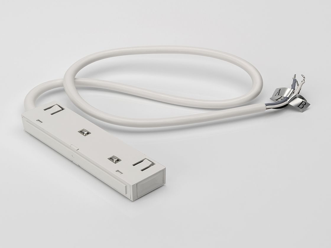 Kabel ilə ağ SY-LINK qidalanma konnektoru, ümumi görünüş