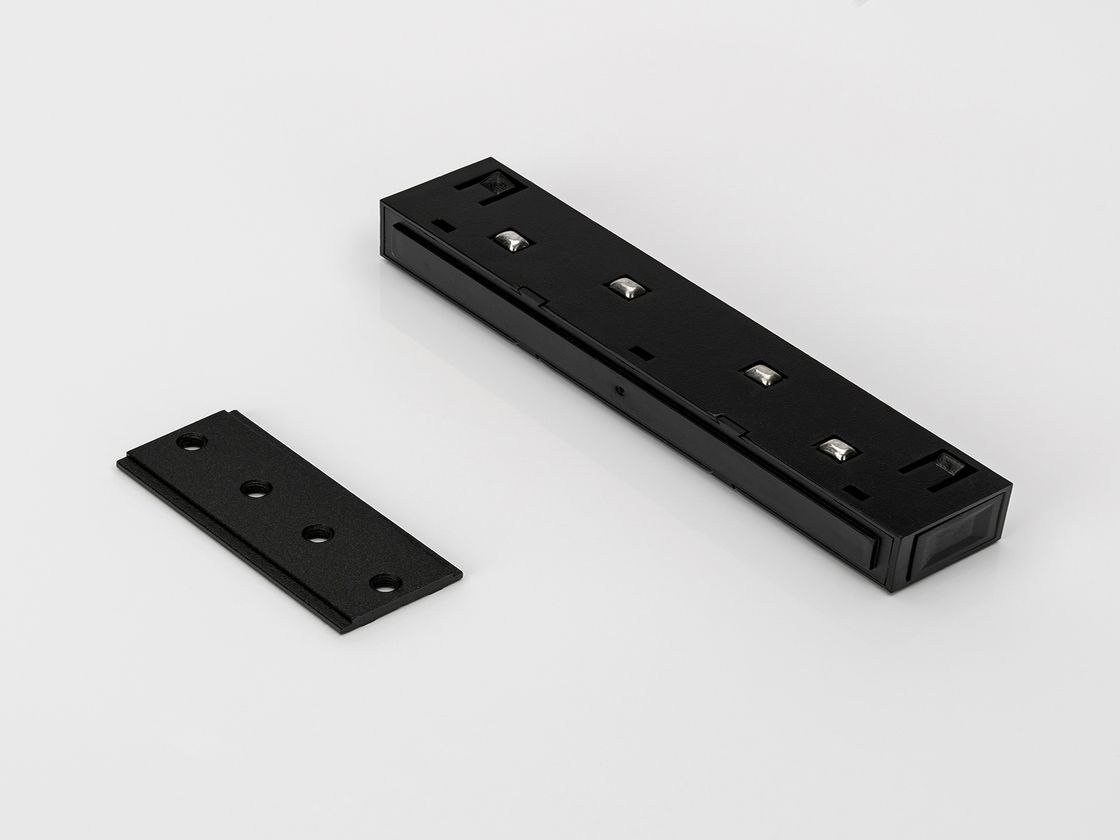 SY-LINK 48V düz konnektor, qara rəng — ümumi görünüş