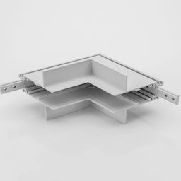 SY-LINK daxili bucaq konnektoru, quraşdırılan şinoprovod üçün, SY-LINK-INT-T1-WH