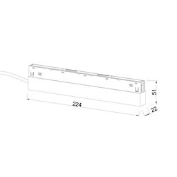 Şin sistemi üçün drayver, SY-LINK seriyası, Qara, 100Wt, IP20, DRV-100-48-BL