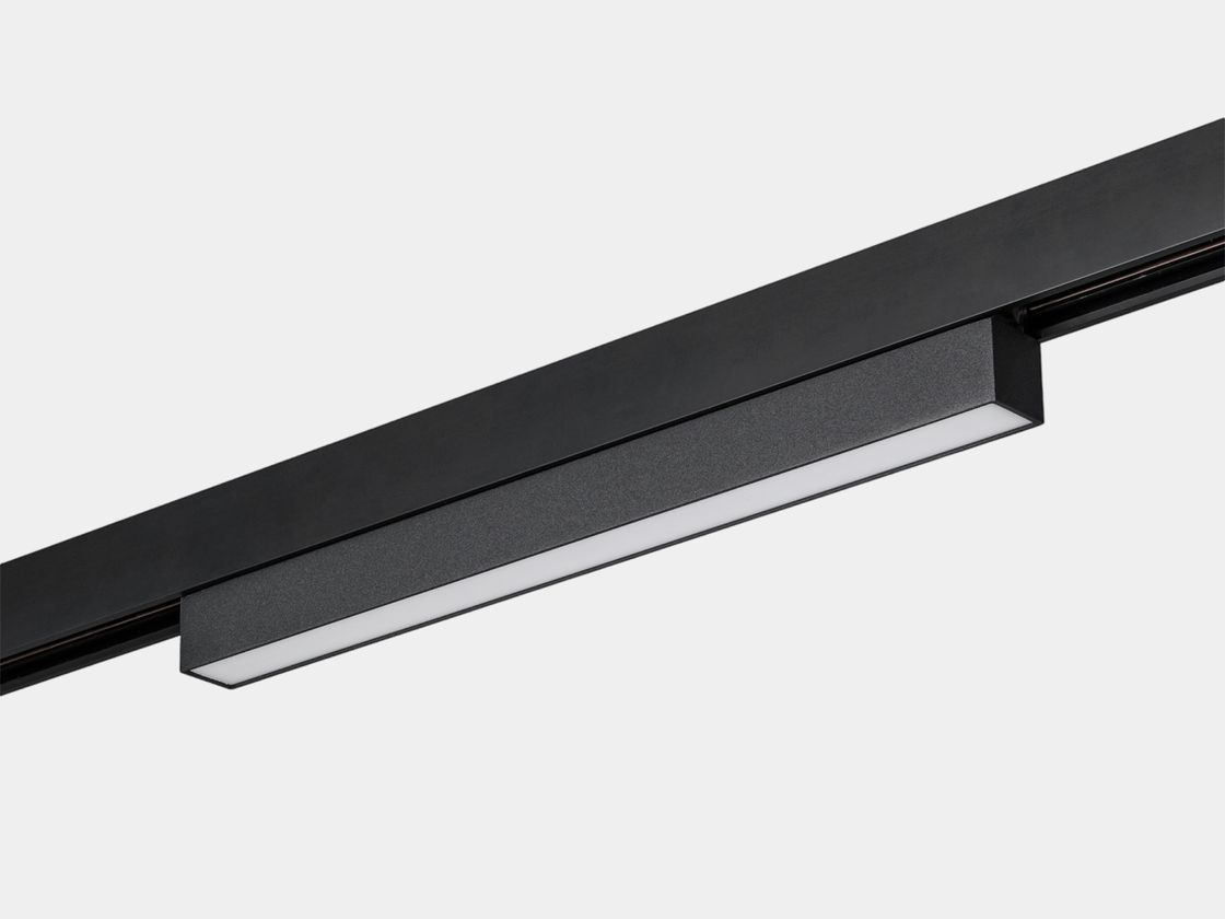 SY-LINK xətti trek işığı, qara rəng, mat diffuzor