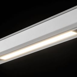 Trekdə quraşdırılmış SY-LINK xətti işıqlandırıcı, isti işıq, aşağıdan görünüş