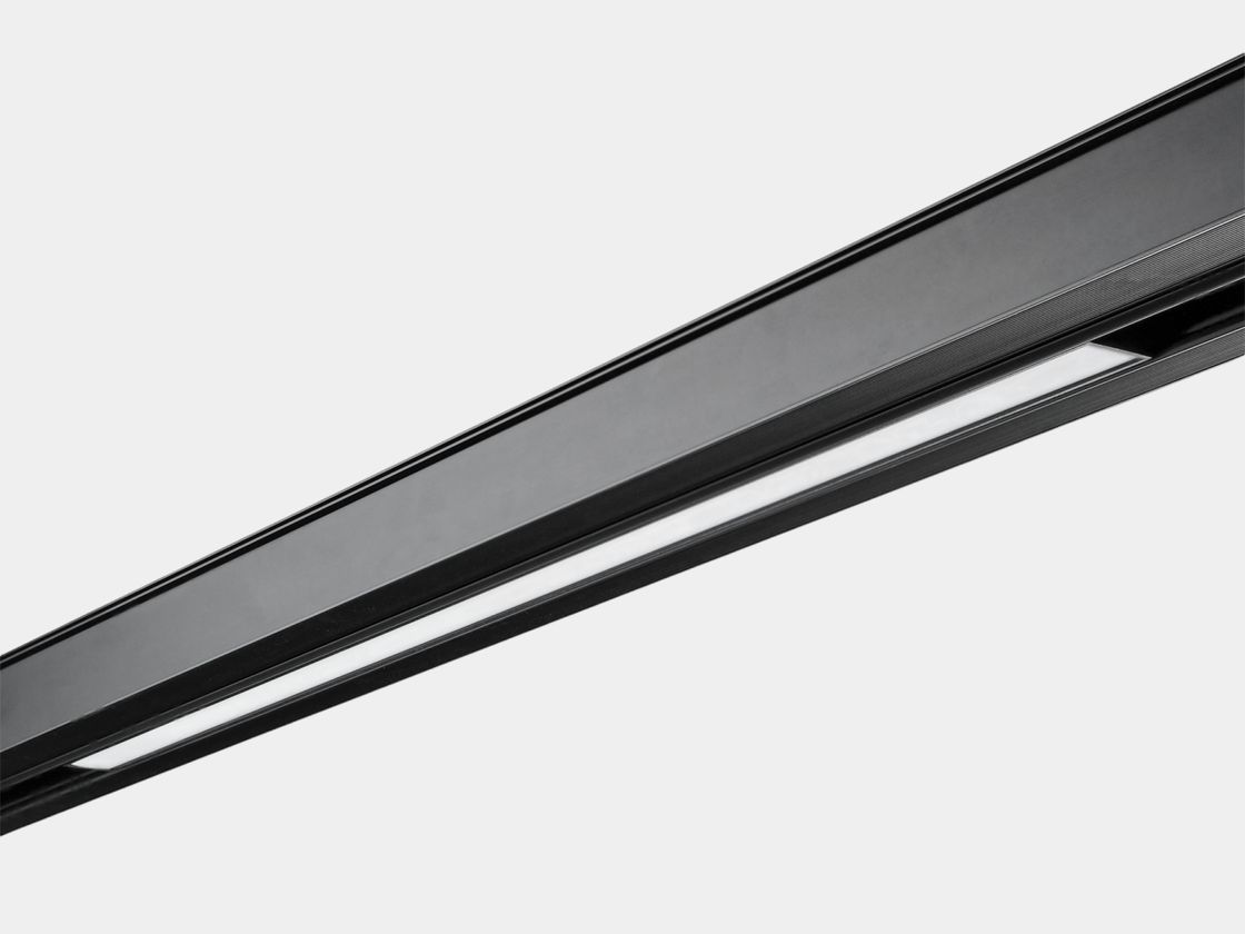 SY-LINK xətti trek işığı, qara rəng, mat diffuzor