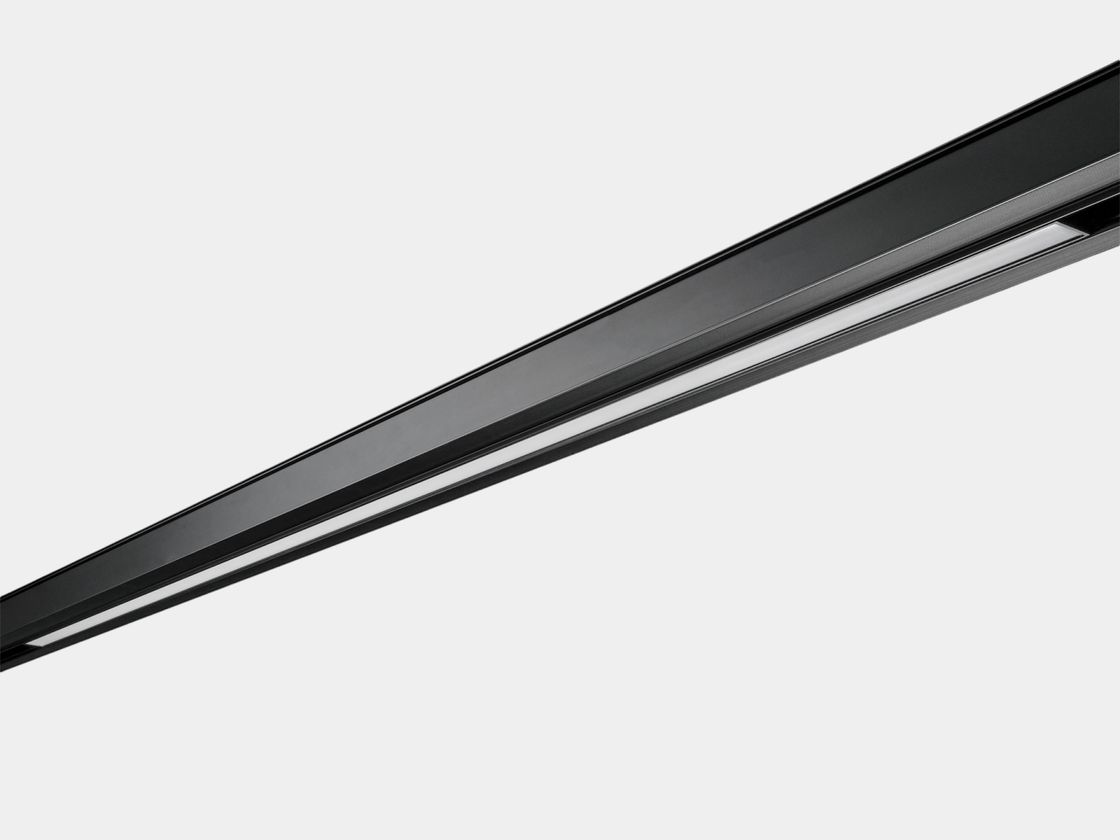 SY-LINK xətti trek işıqlandırıcısı, qara korpus, mat diffuzor