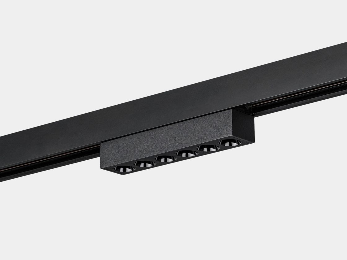 Xətti darklayt işıqlandırıcı, SY-LINK seriyası, Qara, 6Вт, IP20, Neytral ağ (4000К), SY-LINK-110-BL-6-NW