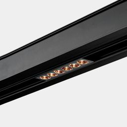 Xətti darklight işıqlandırıcı, SY-LINK seriyası, Qara, 6Вт, IP20, İsti ağ (3000К), SY-LINK-110-BL-6-WW