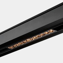 Xətti darklayt işıqlandırıcı, SY-LINK seriyası, Qara, 12Вт, IP20, İsti ağ (3000К), SY-LINK-220-BL-12-WW