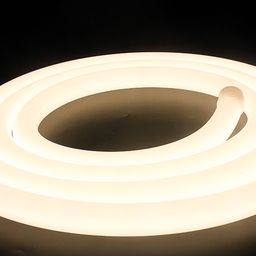 Bobində 360° neon lent, isti işıq