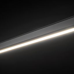 SY-LINK xətti işıqlandırıcı yanılı vəziyyətdə, işıq zolağı, tünd fon
