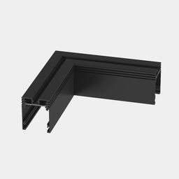 SY tavan üçün bucaq konnektoru Qara Muar, Gümüş, SY-601901-CN-BLMR-PCB