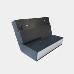 SY-LINK rels işıqlandırıcısı «kitab» tipli, mat qara korpus