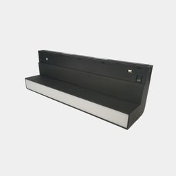 Mat örtüklü kitab tipli işıqlandırıcı, SY-LINK seriyası, Qara, 12Вт, IP20, İsti ağ (3000К), SY-LINK-FLMT-BL-12-WW
