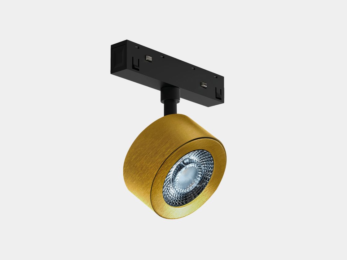 SY-LINK geniş trek spotu, latun korpus, 48V