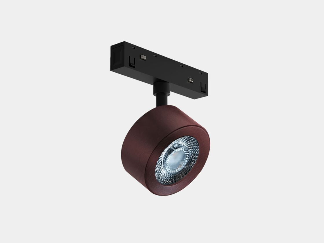 SY-LINK geniş treklı spot işıq, qəhvə rəngli korpus, 48V
