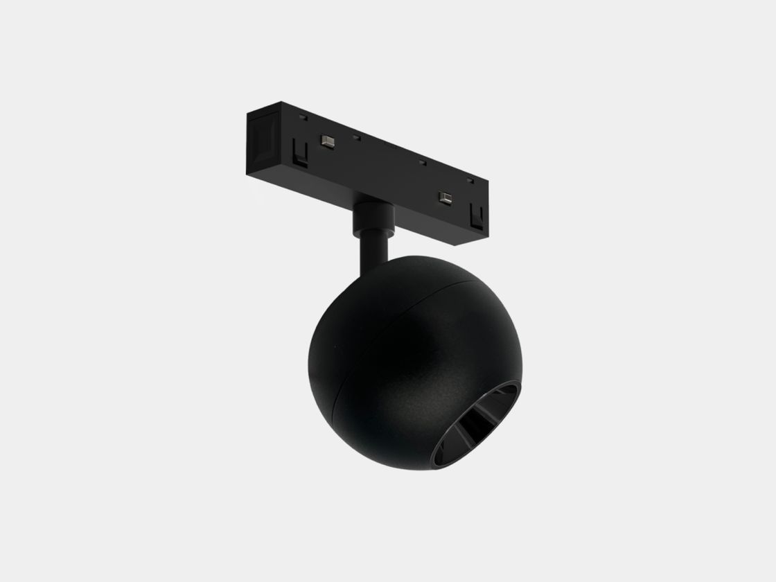 SY-LINK D90 qara, səthə quraşdırılan şar formalı trek işıqlandırıcısı