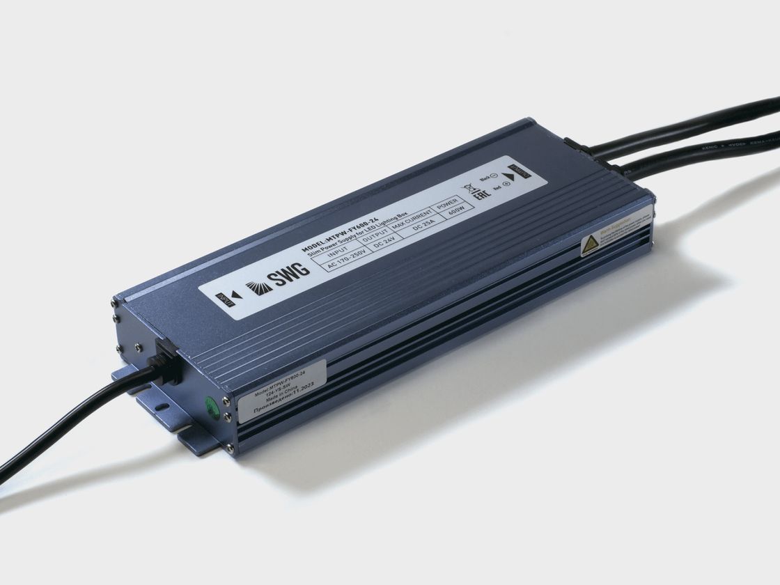 SWG MTPW 24V 600W hermetik qidalanma bloku