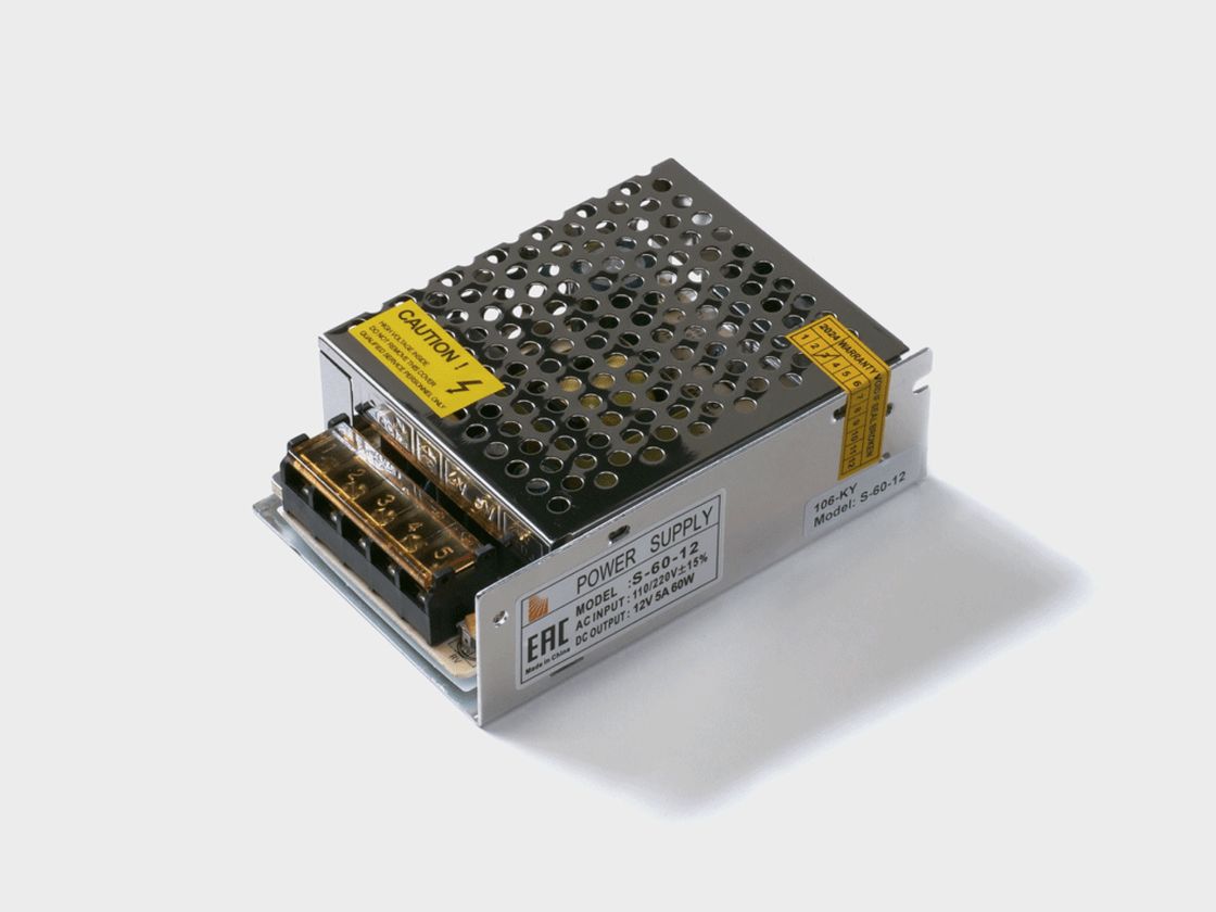 Açıq tipli SWG S-60-12 qida bloku, tor korpus