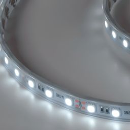 LED lent 5050, 60 LED/m, 14,4 Vt/m, 12V, IP66, Rəng: Ultra soyuq ağ, SWG560-12-14.4-UW-66-M