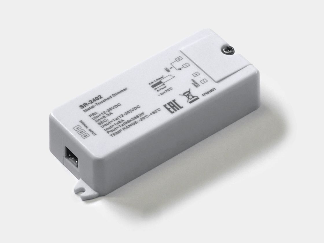 12–24 V üçün DALI dimmer, yan görünüş