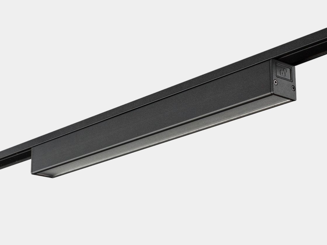 SLIM treklı işıqlandırıcı, 48V 12W qara 2700-6000K, DL-SLIM-DFBL-12-CCT