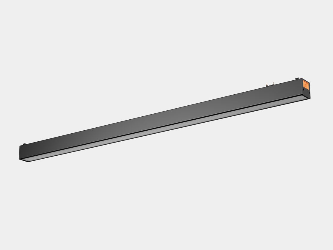 SLIM treklı işıqlandırıcı, 48V 24W qara 2700-6000K, DL-SLIM-DFBL-24-CCT