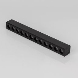 Qara SLIM xətti işıqlandırıcı — səth üzərində ümumi görünüş