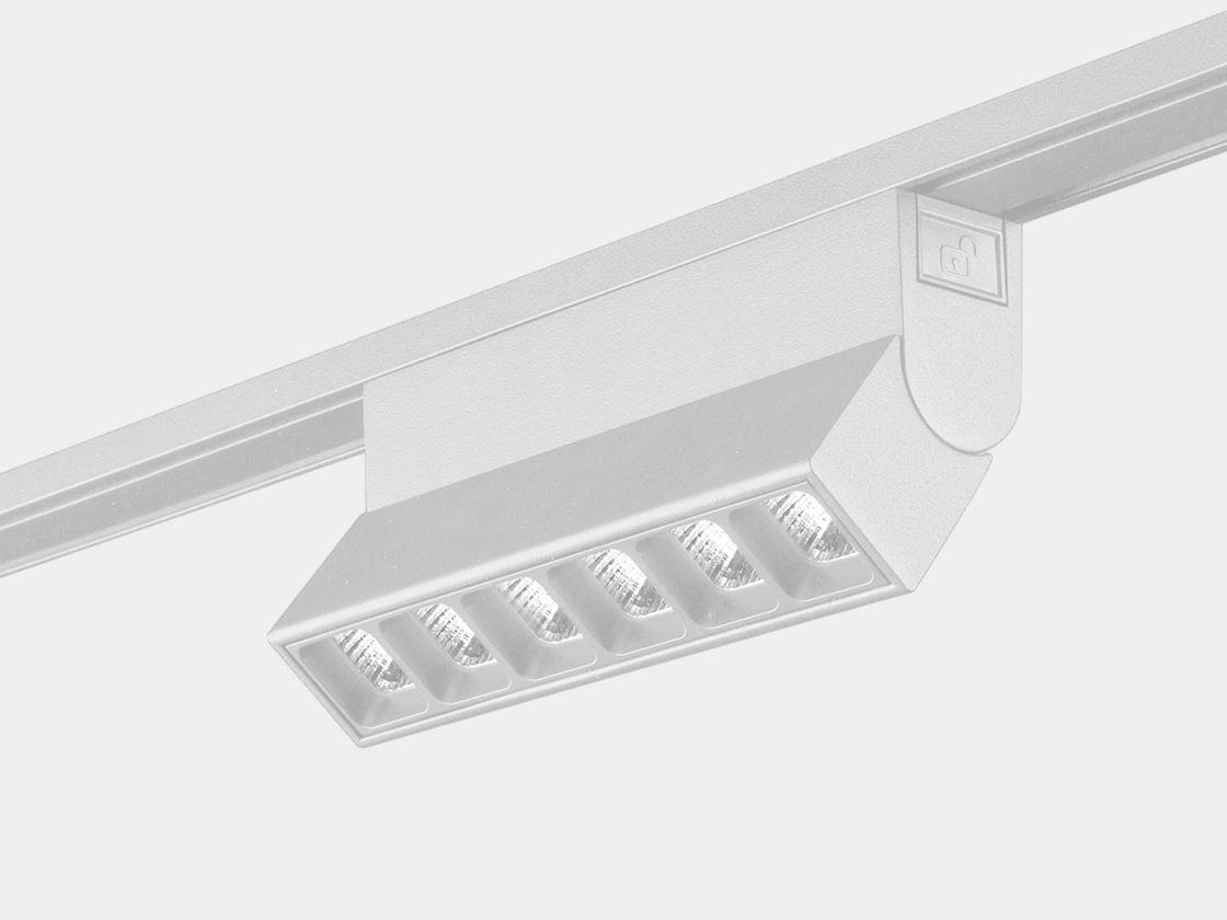 SLIM treklı işıqlandırıcı, 48V 10W, ağ, 2700-6000K, DL-SLIM-FLWH-10-CCT