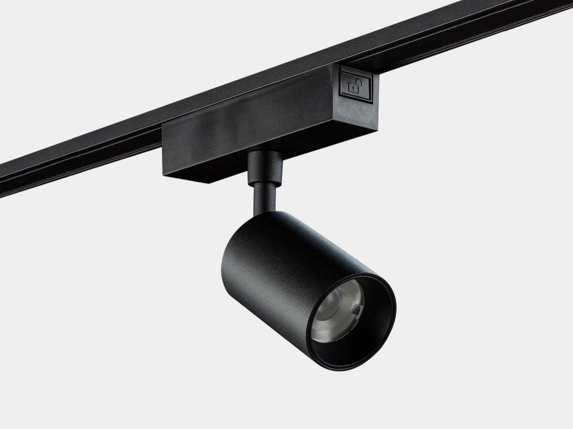 SLIM treklı işıqlandırıcı, 48V 10W qara 2700-6000K, SL-SLIM-SPBL-10-CCT