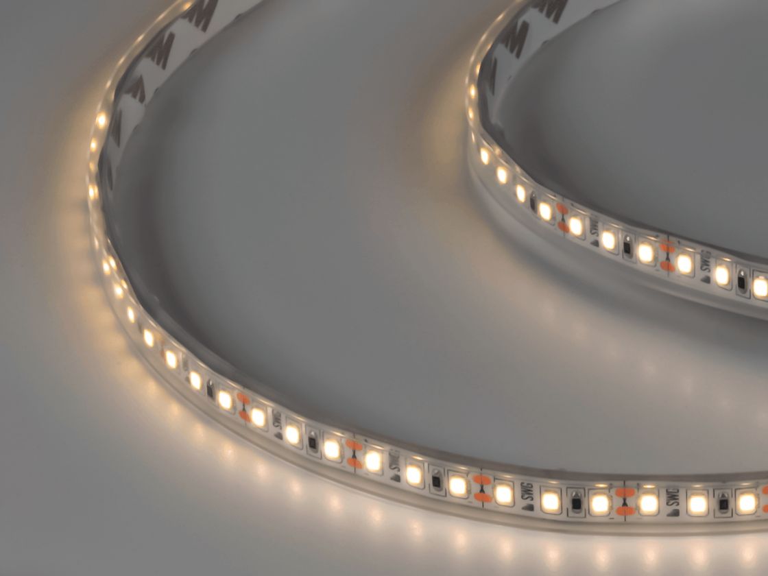 LED lent 2835, 120 LED/m, 9,6 Vt/m, 12V, IP66, 3M, Rəng: Neytral ağ, SWG2120-12-9.6-NW-66-M