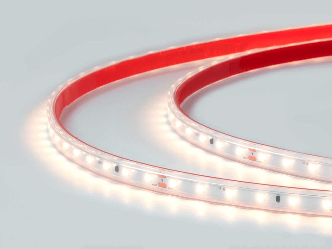 IP67 qoruma dərəcəli hermetik LED lent, isti ağ işıq