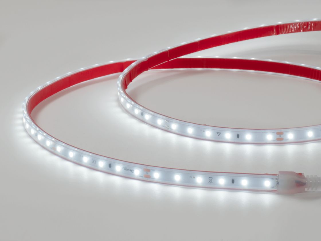 Silikon örtüklü LED lent, soyuq ağ işıq