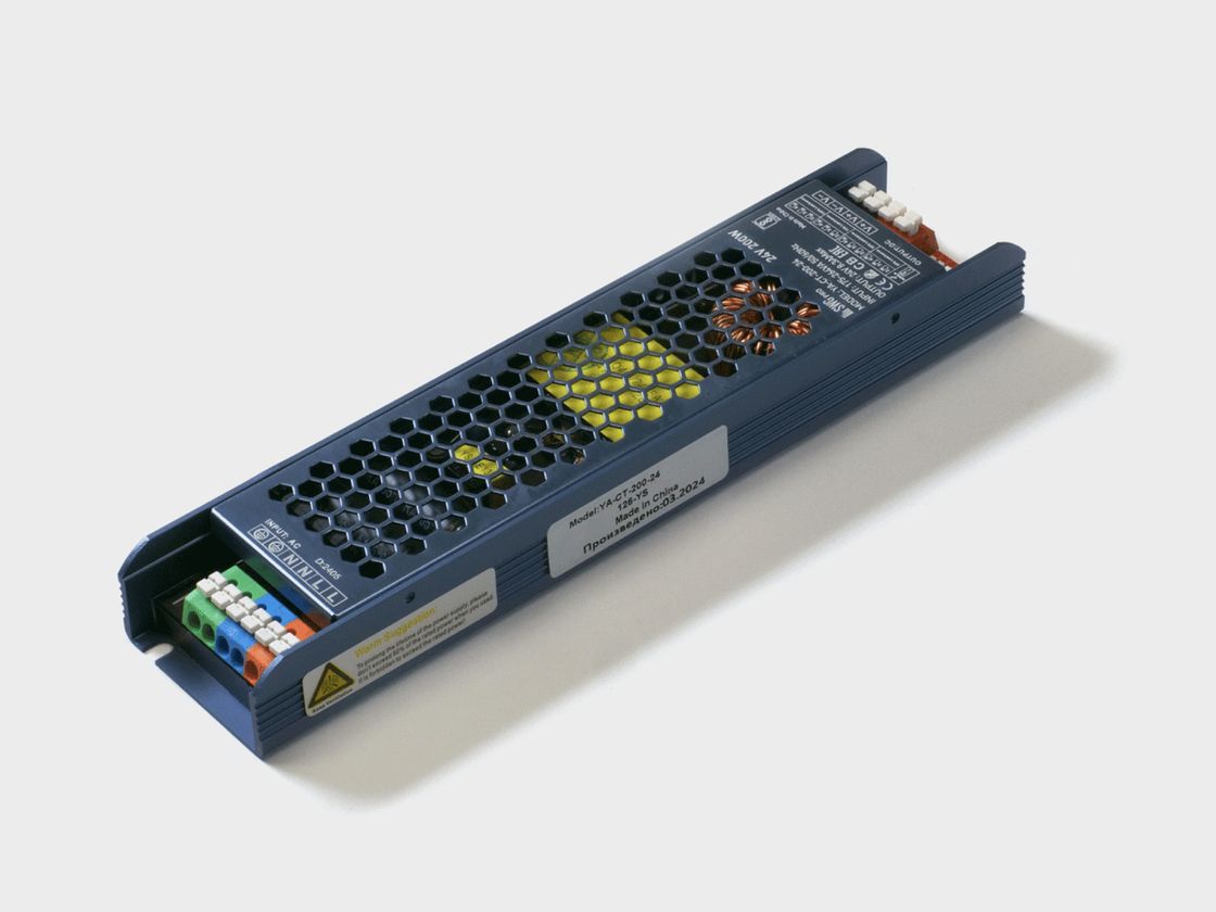 Metal korpuslu 12V 200W IP20 enerji təchizatı bloku