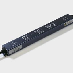 LCM-250-12 ultra nazik hermetik qidalanma bloku, qara korpus