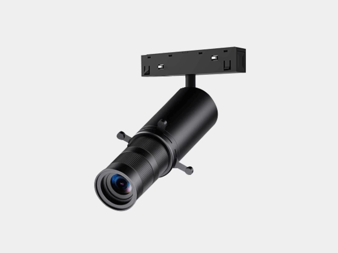 SY-LINK uzadılmış muzey spotu, qara korpus, yandan görünüş