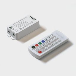 RGBW kontroller, 2.4G, pultla, 21 düymə, DC12/24V, <16A(MAX), SW-RGBW-2.4G-16A