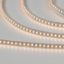 Silikon örtüklü SMD2835 LED lent, qoşulu vəziyyətdə