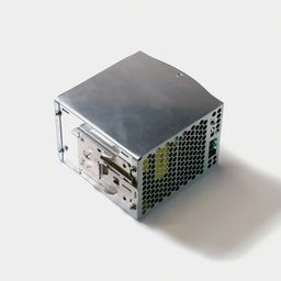 NDR-480-24 enerji təchizatı bloku, metal korpus, yan ventilyasiya qəfəsi