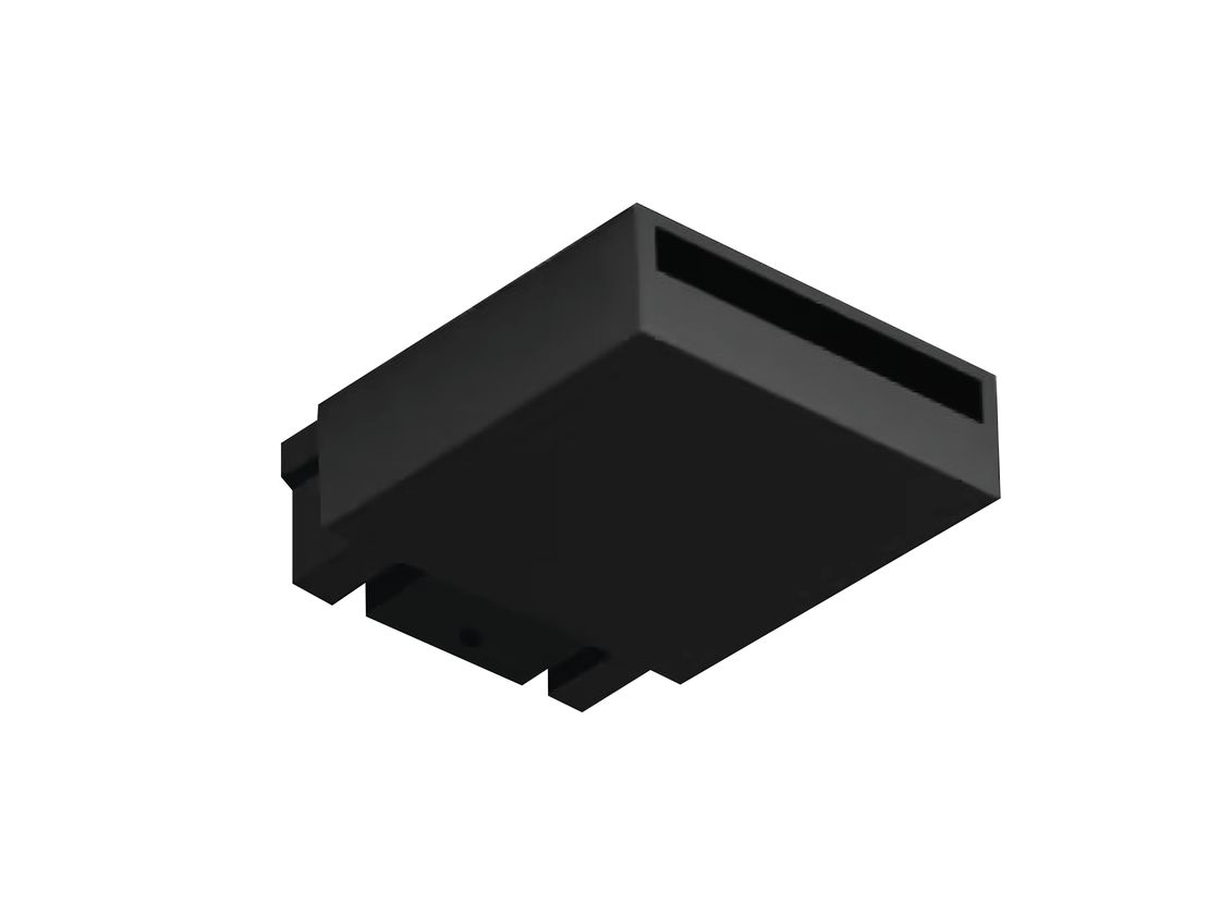 SLIM 48V qara tıxac-adapter, bucaq altında görünüş