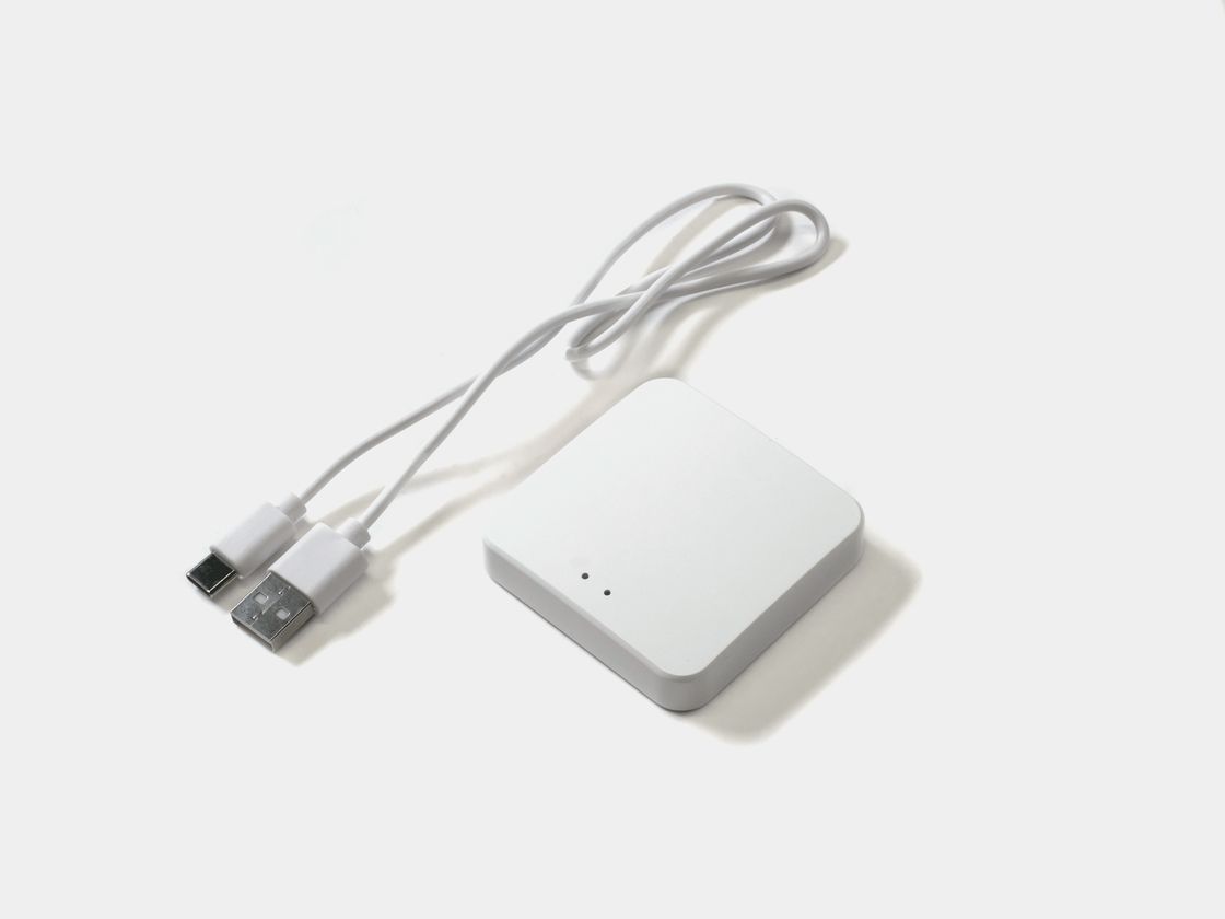 USB kabeli ilə ağ Tuya Zigbee şlüz