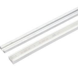 Alüminium profil və neon əlavəsi, bucaq altında görünüş