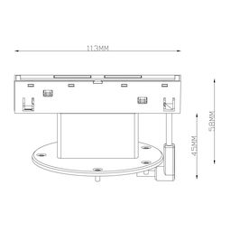 LINK treklərində kolonkanın quraşdırılması üçün adapter, AD-LINK-FXD4