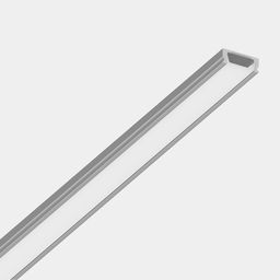 Quraşdırılmış diffuzorlu SF-1506 üst montaj profili, 3 m