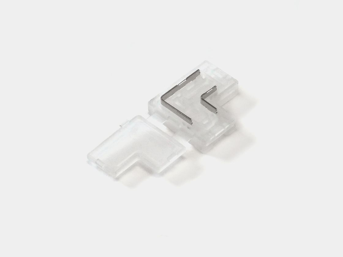 8 mm lent üçün plastik T-konnektor, yuxarıdan görünüş