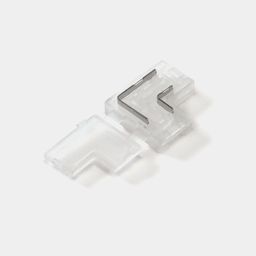 8 mm lent üçün plastik T-konnektor, yuxarıdan görünüş