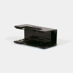 NE-CC2120 qara klips, bucaq altında görünüş, açıq hissə
