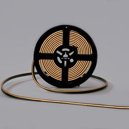 Bobində mini neon lent, qara örtük